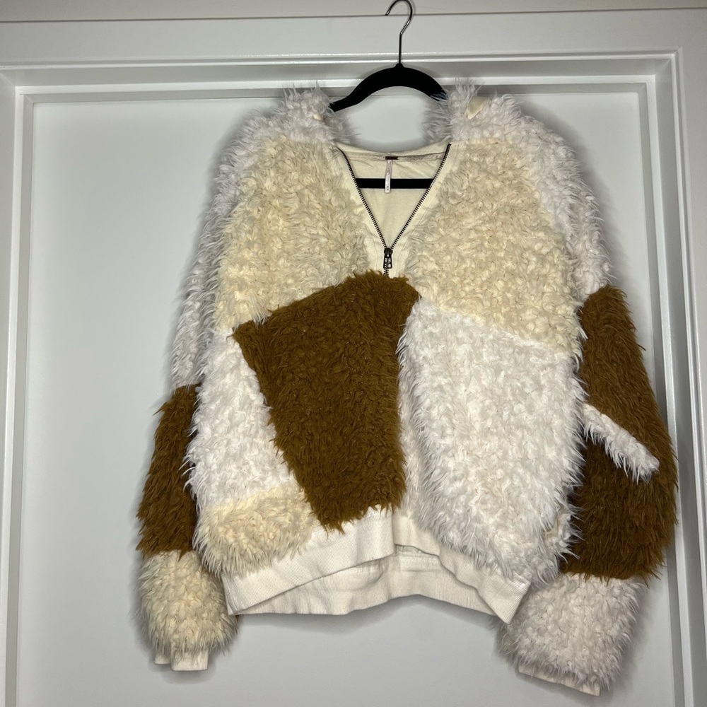 Free People Sherpa Hoodie